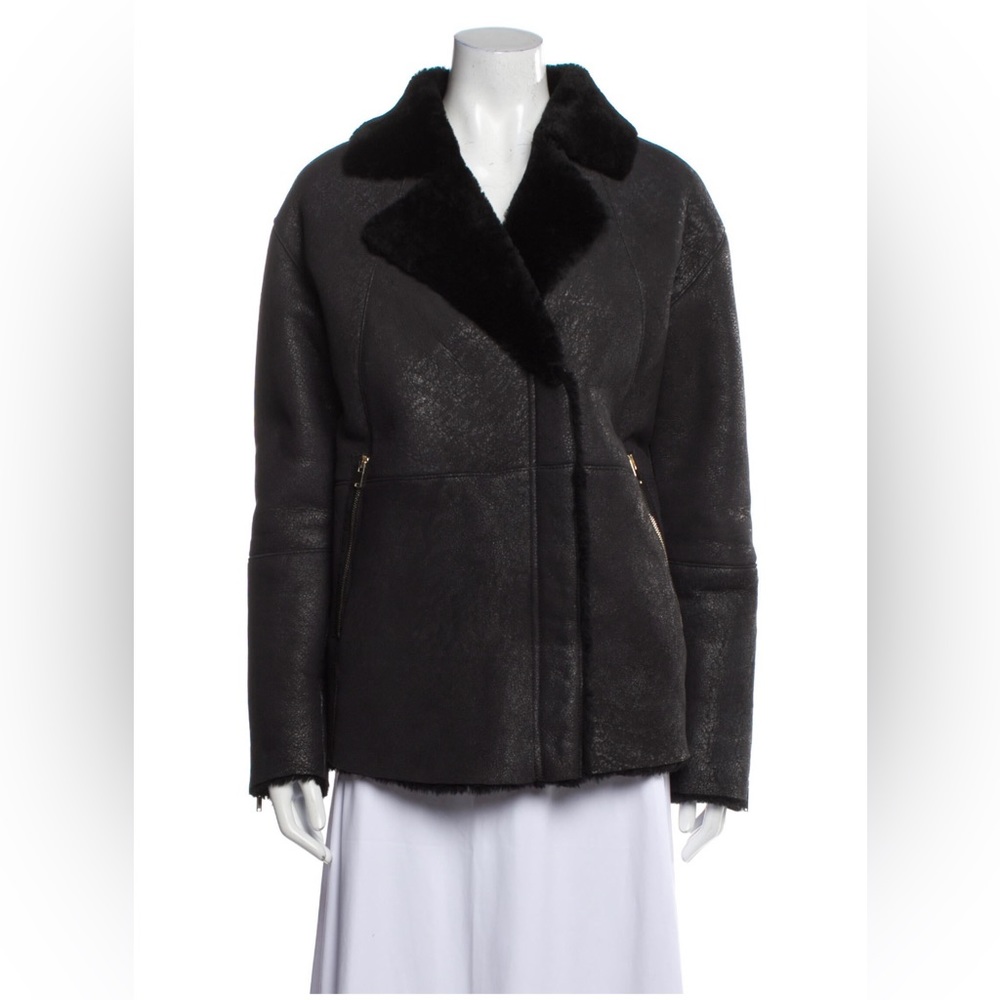 J Brand Shearling Jacket S